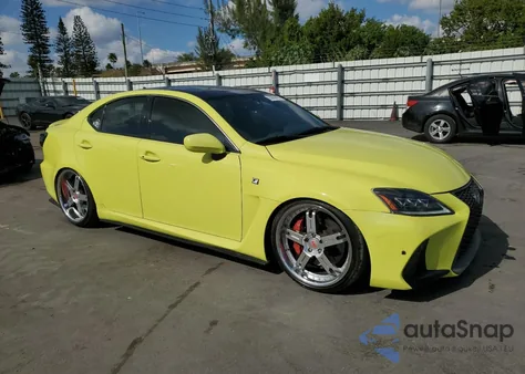 2009 Lexus Is-F из США, поврежденный, VIN JTHBP262495005886
